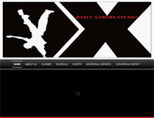 Tablet Screenshot of dancextremestudio.net